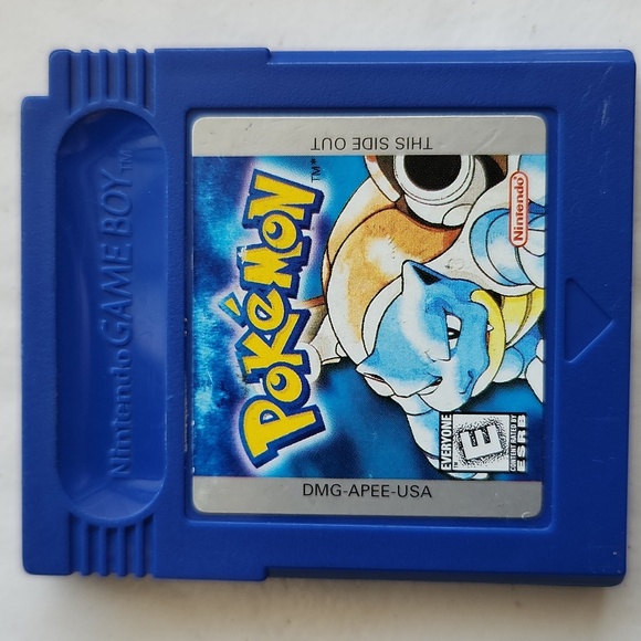 Pokémon gameboy blue game authentic - Picture 1 of 10